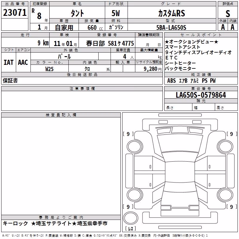 DAIHATSU TANTO