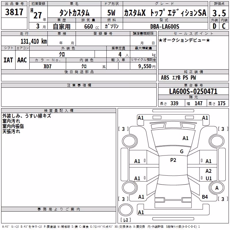 DAIHATSU TANTO