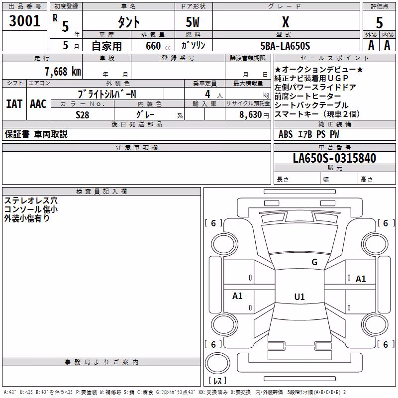 DAIHATSU TANTO