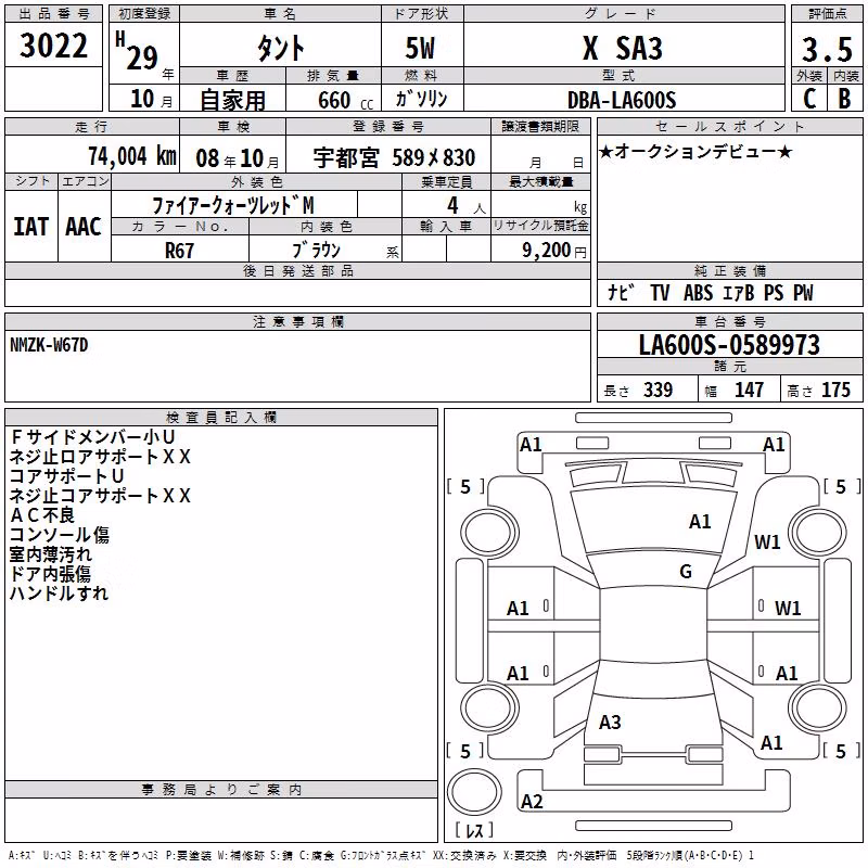 DAIHATSU TANTO
