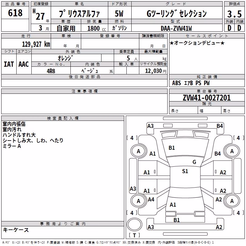 TOYOTA PRIUS ALPHA
