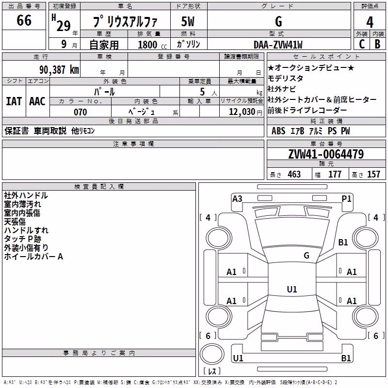 TOYOTA PRIUS ALPHA