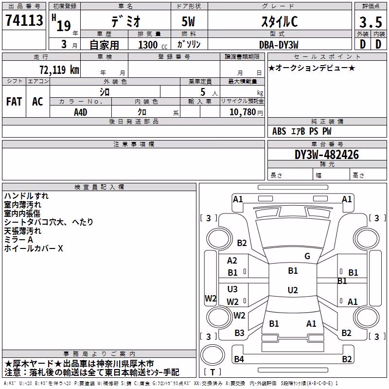 MAZDA DEMIO