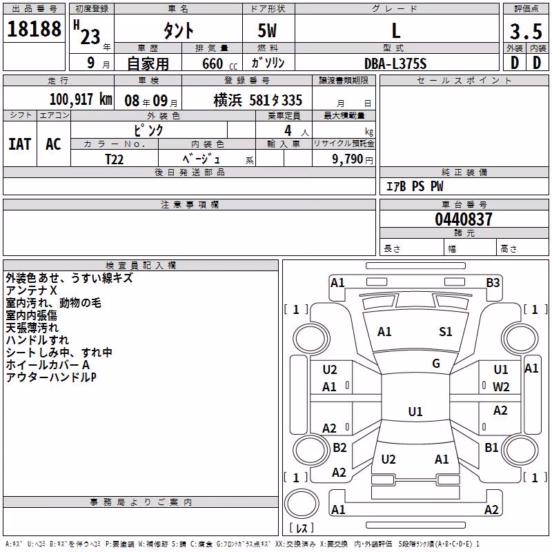 DAIHATSU TANTO