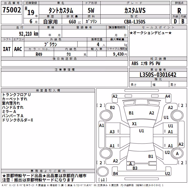 DAIHATSU TANTO