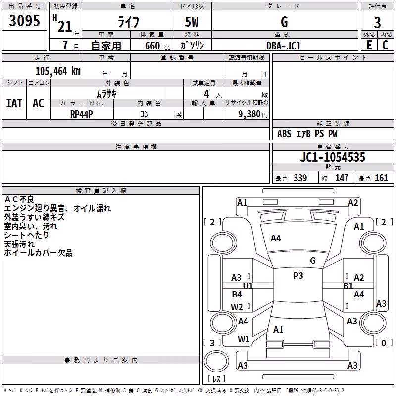 HONDA LIFE