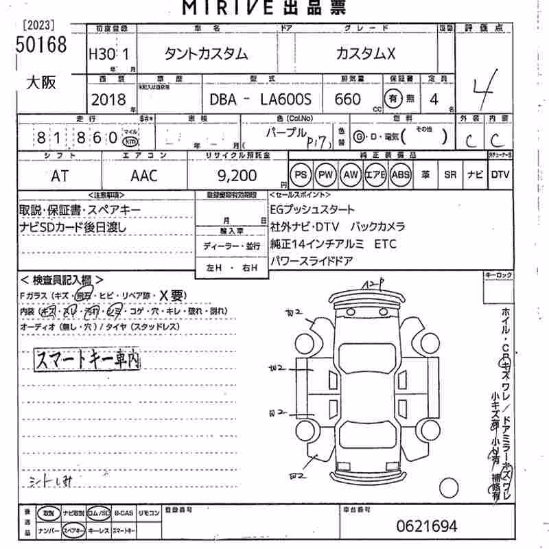 DAIHATSU TANTO