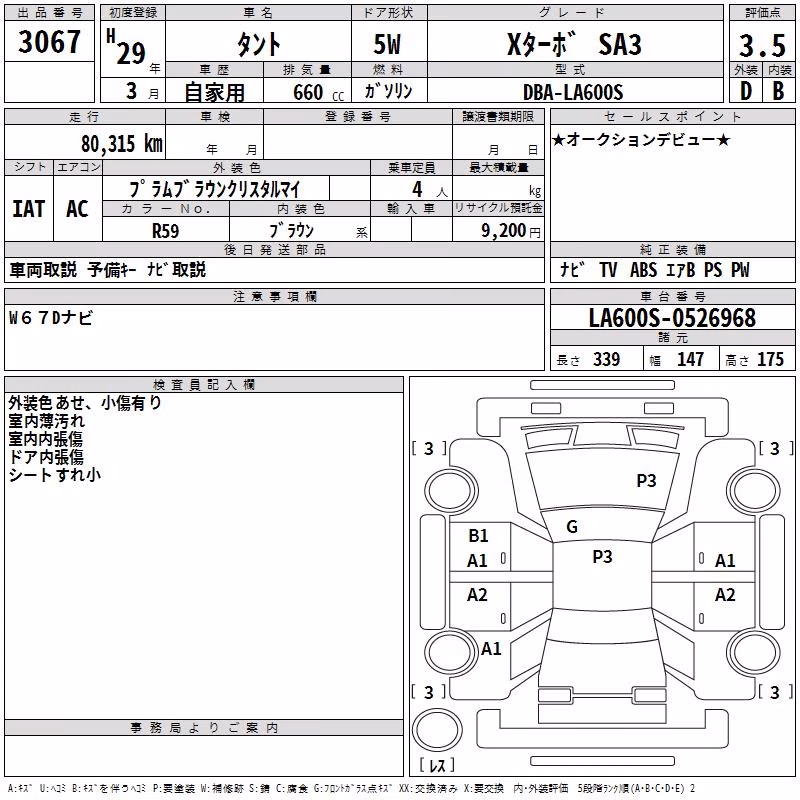 DAIHATSU TANTO
