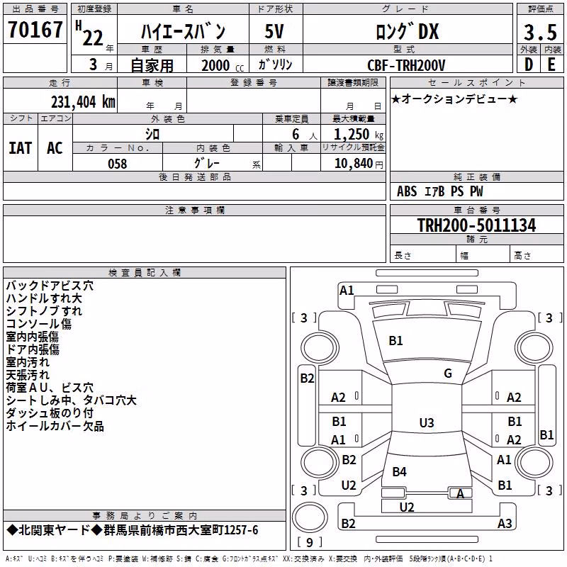 TOYOTA REGIUS ACE