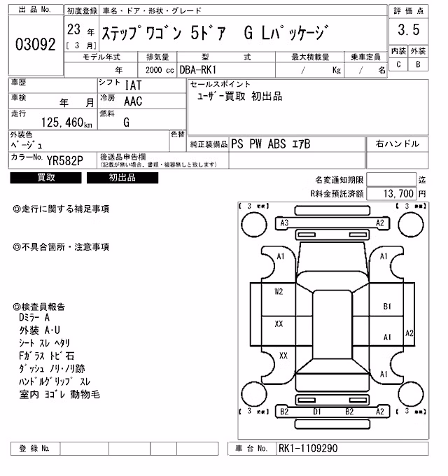 HONDA STEPWGN