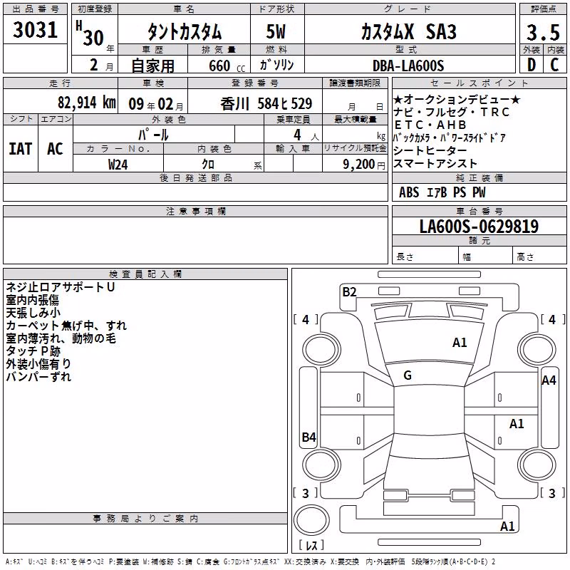 DAIHATSU TANTO
