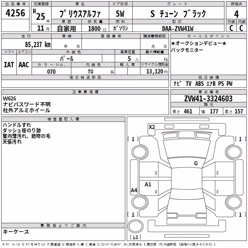 TOYOTA PRIUS ALPHA