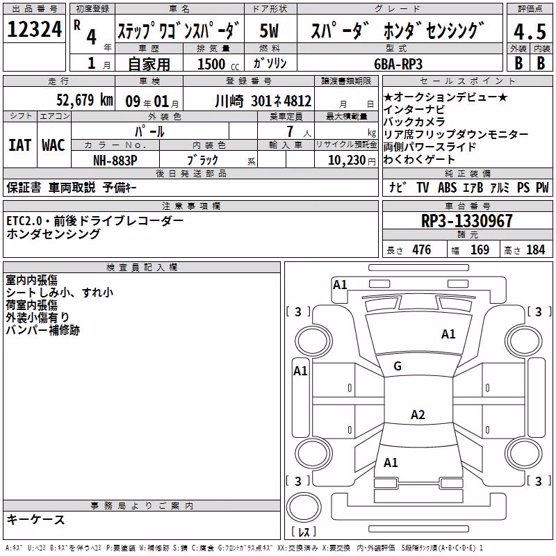 HONDA STEPWGN