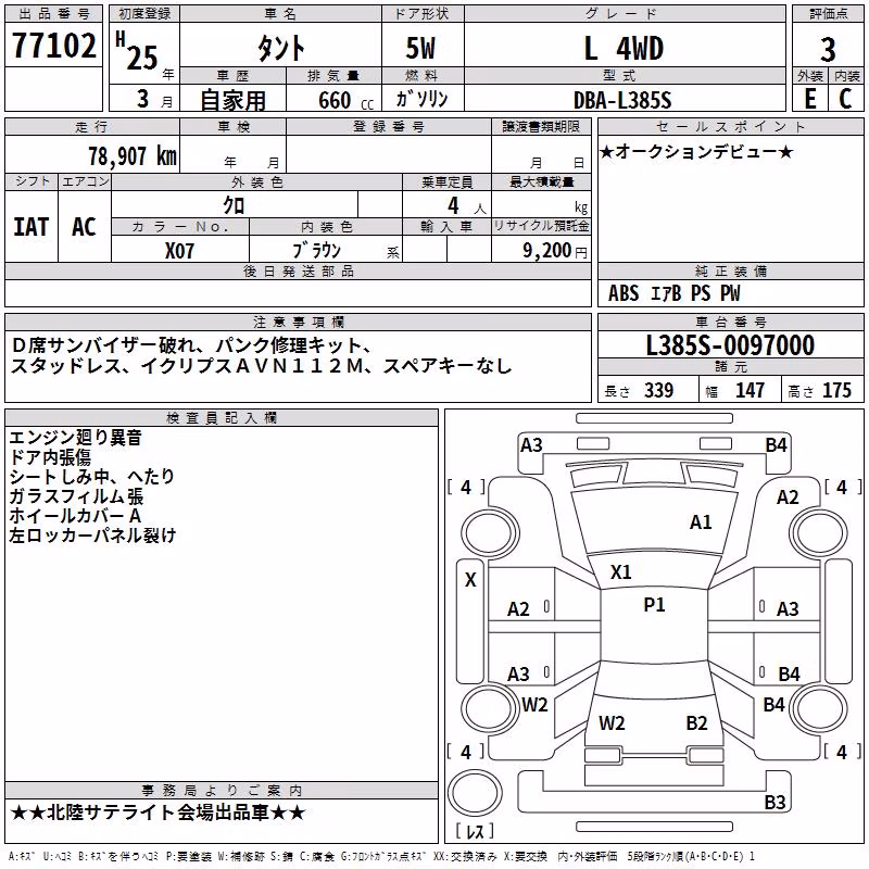 DAIHATSU TANTO