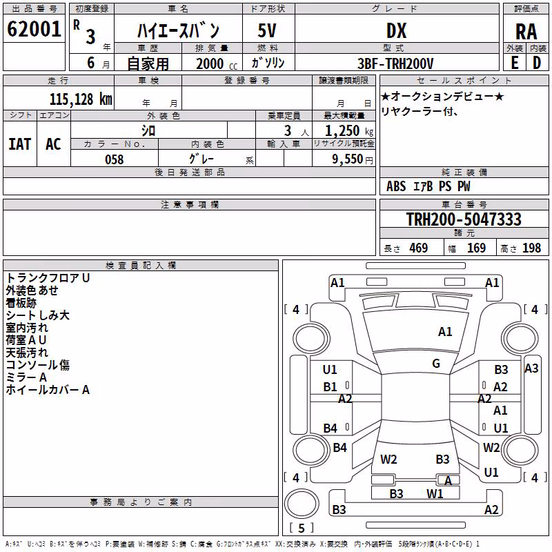 TOYOTA REGIUS ACE