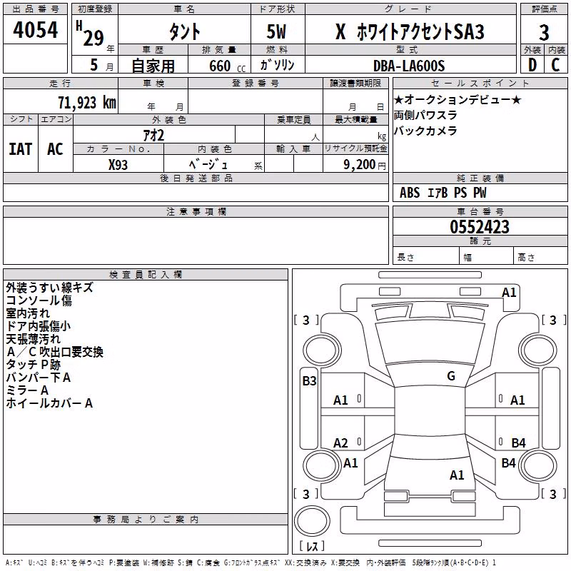 DAIHATSU TANTO