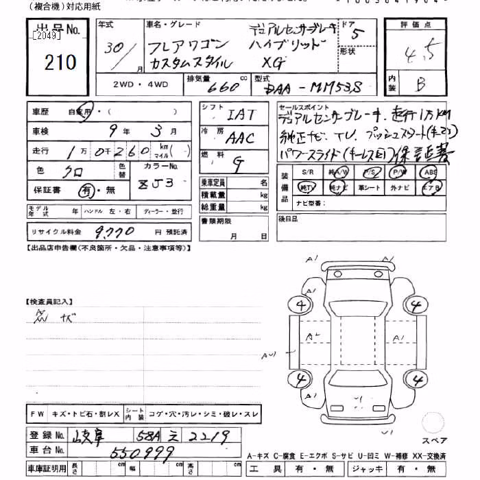 MAZDA FLAIR WAGON