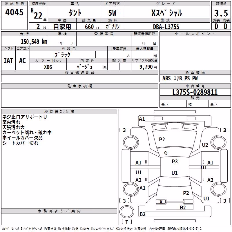 DAIHATSU TANTO
