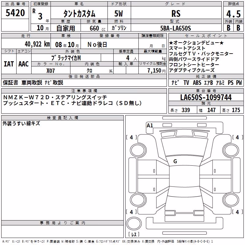 DAIHATSU TANTO