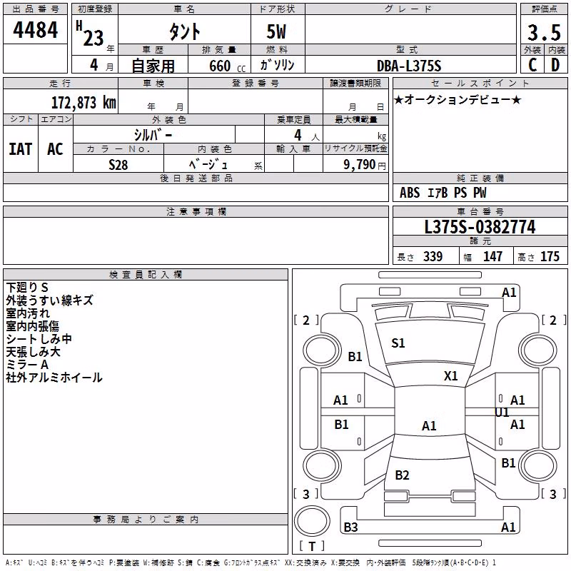 DAIHATSU TANTO