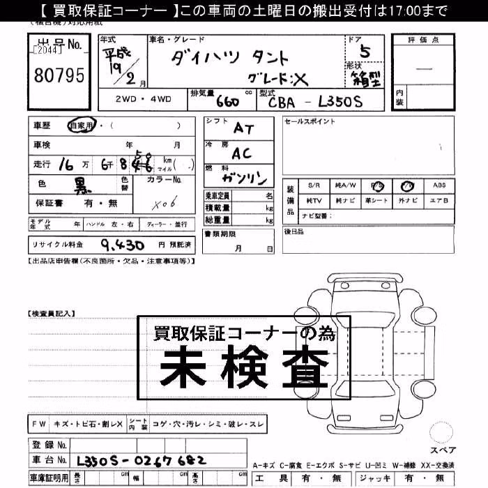 DAIHATSU TANTO