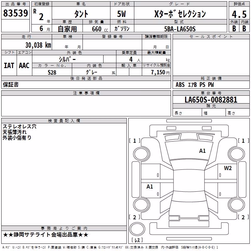 DAIHATSU TANTO