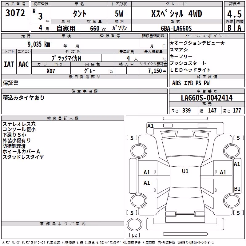 DAIHATSU TANTO