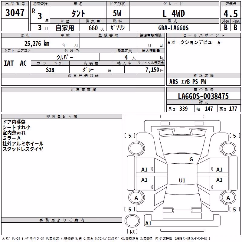DAIHATSU TANTO