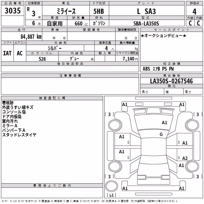 DAIHATSU MIRA E:S