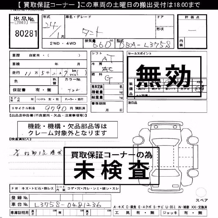DAIHATSU TANTO