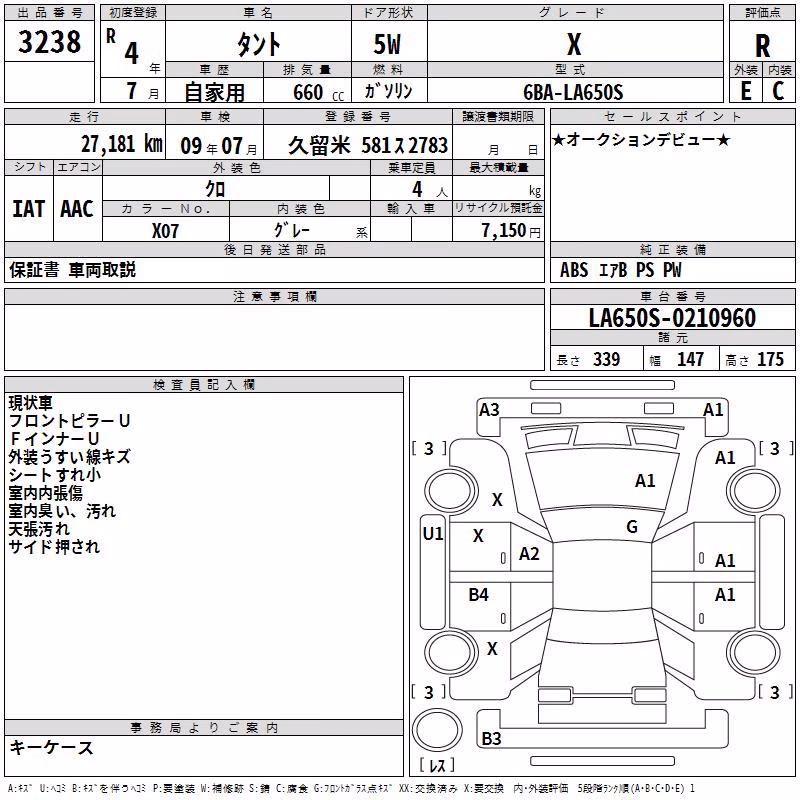 DAIHATSU TANTO