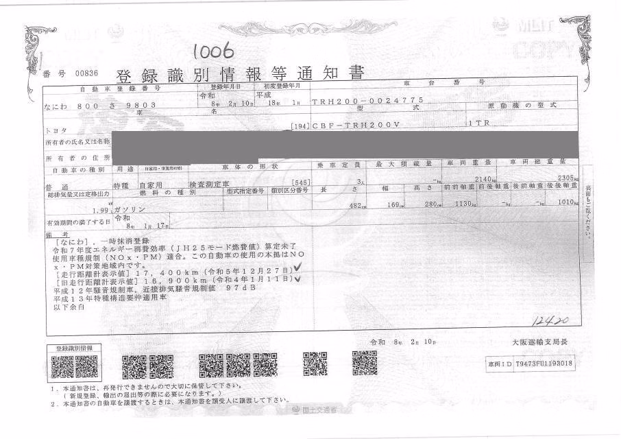 TOYOTA REGIUS ACE