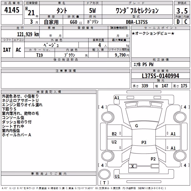 DAIHATSU TANTO