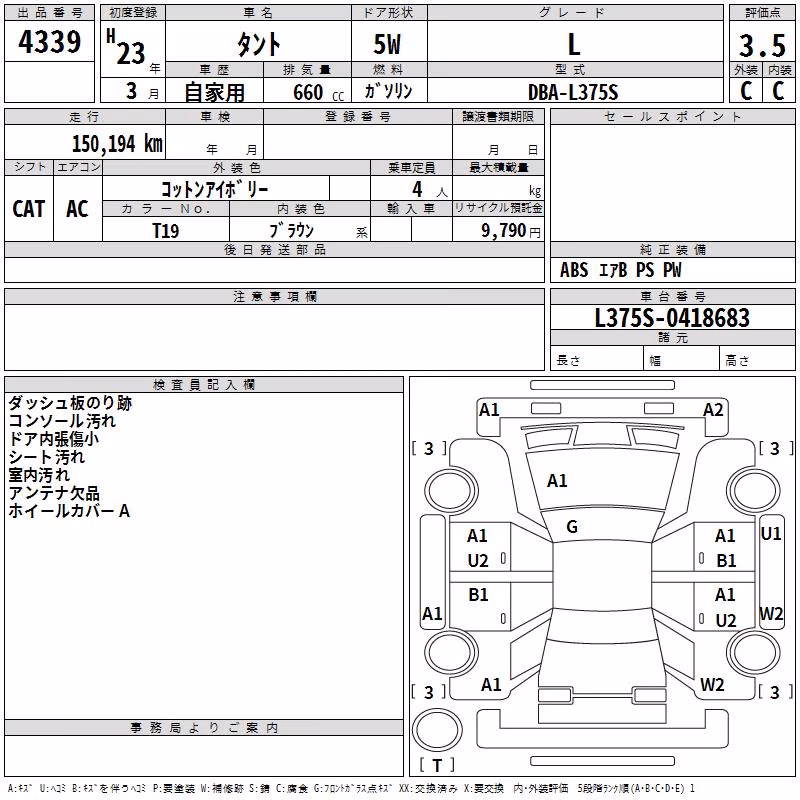 DAIHATSU TANTO