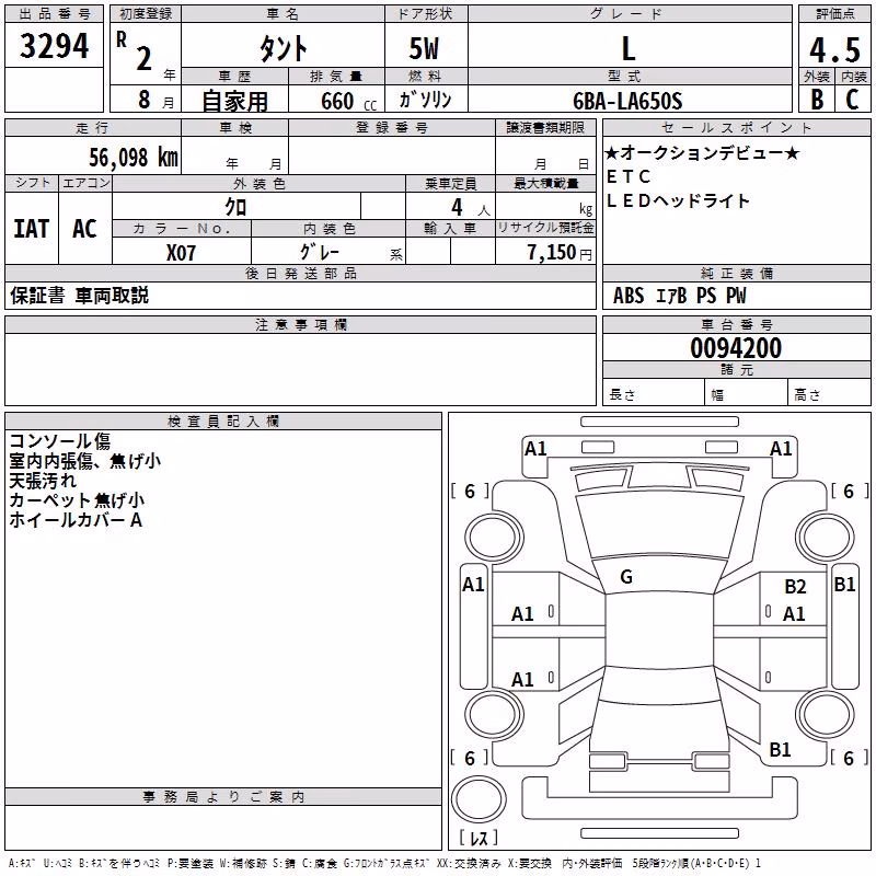 DAIHATSU TANTO