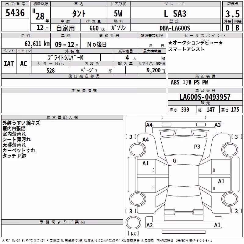 DAIHATSU TANTO