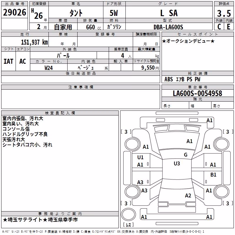 DAIHATSU TANTO