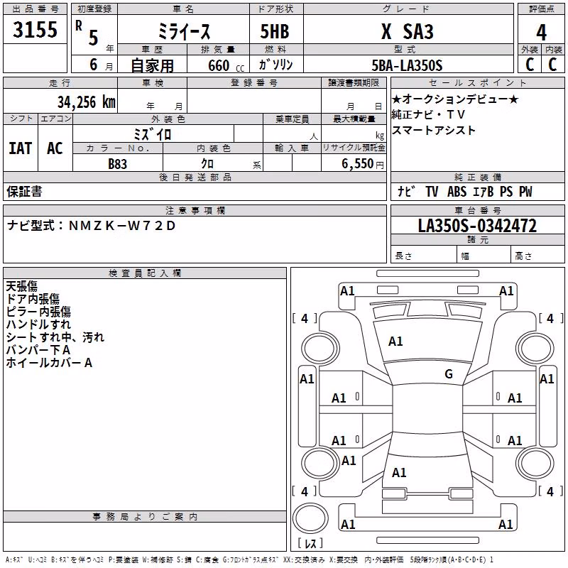 DAIHATSU MIRA E:S
