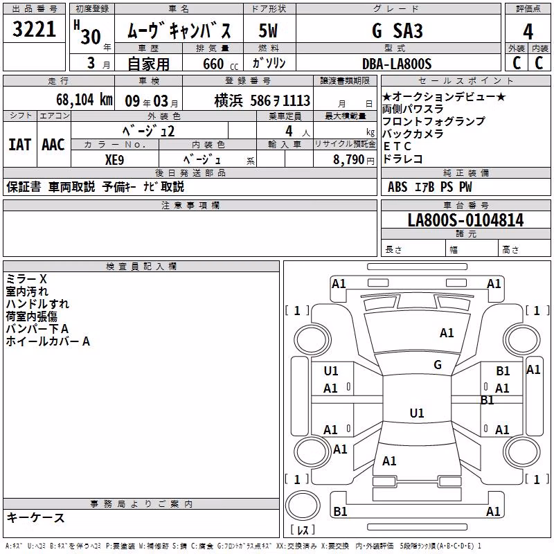 DAIHATSU MOVE CANBUS