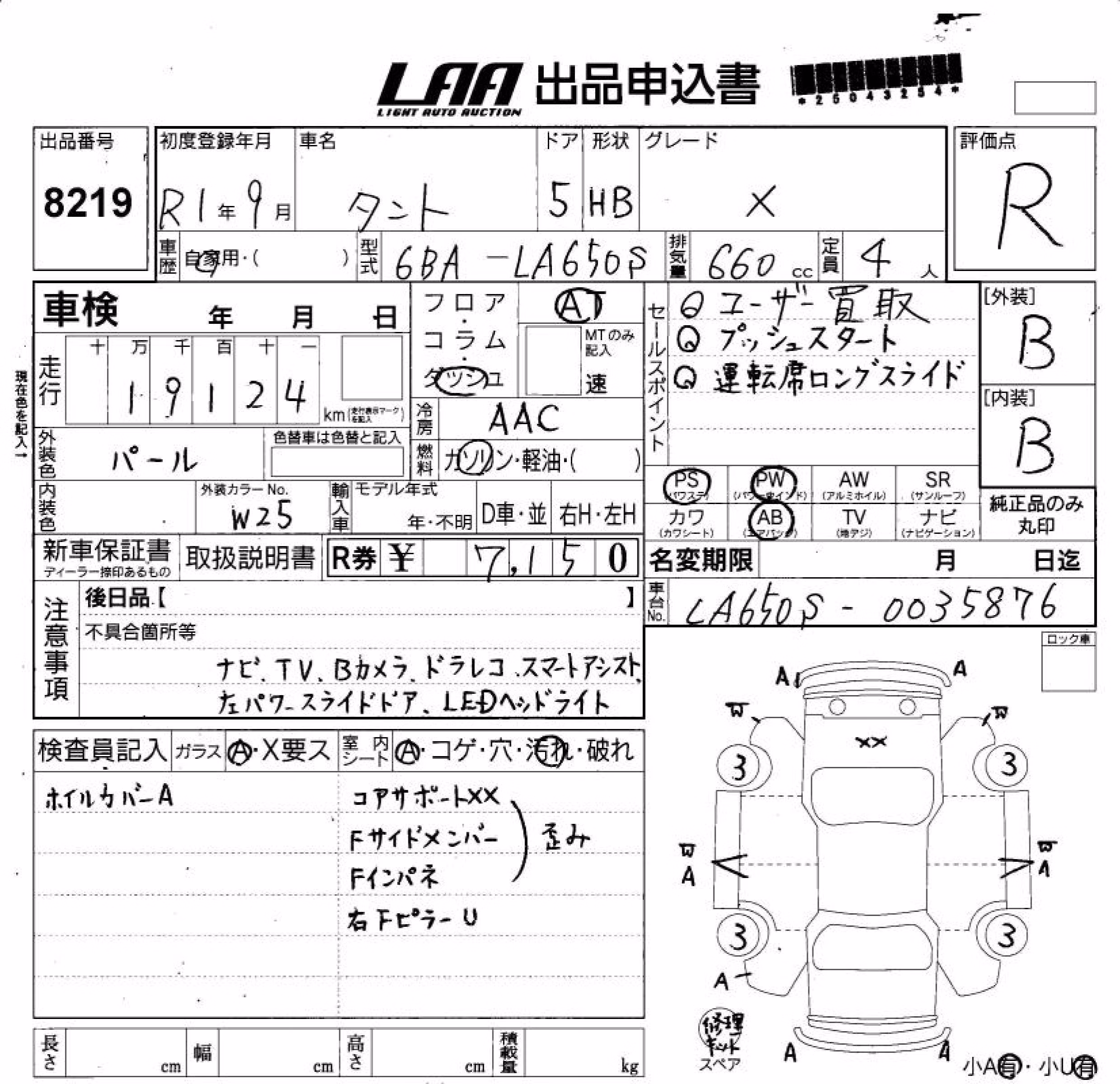 DAIHATSU TANTO