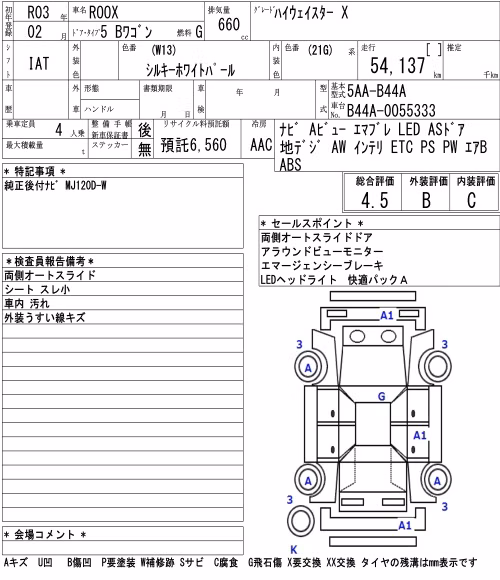 NISSAN ROOX