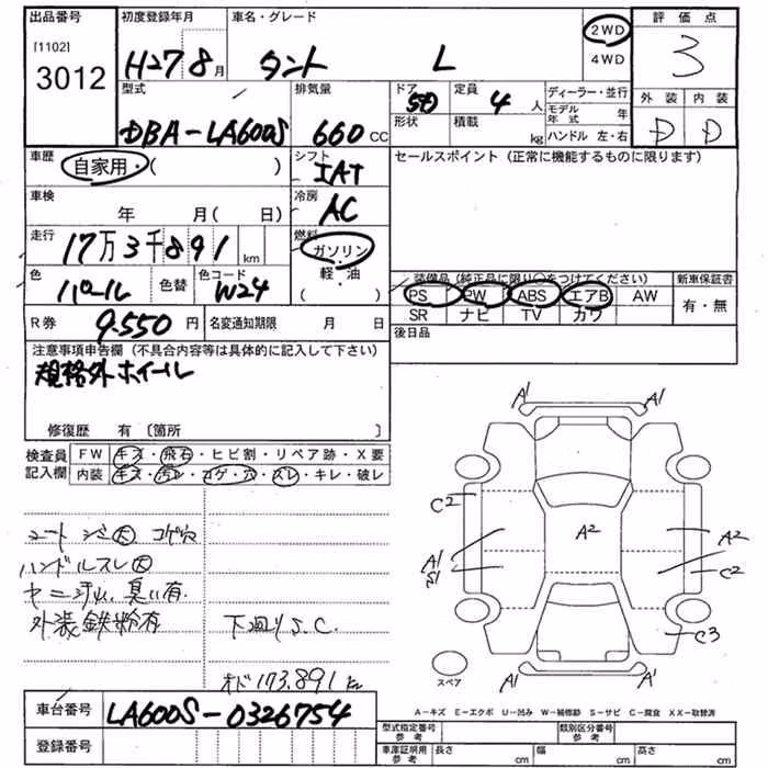 DAIHATSU TANTO