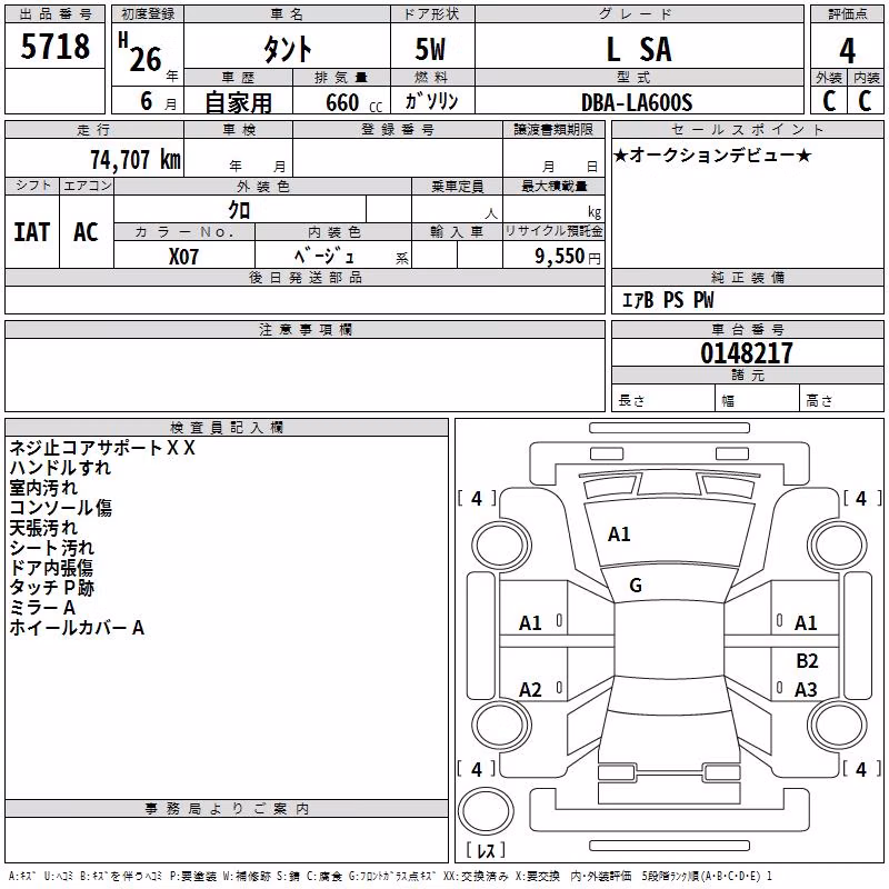 DAIHATSU TANTO
