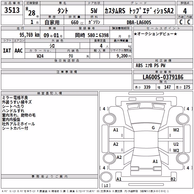DAIHATSU TANTO