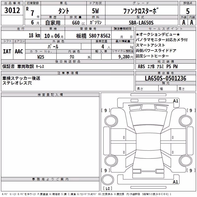 DAIHATSU TANTO