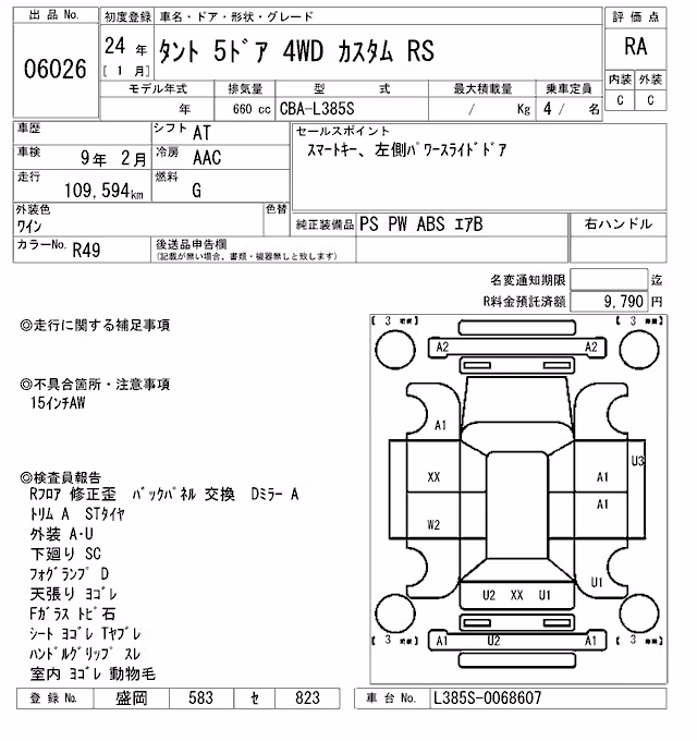 DAIHATSU TANTO
