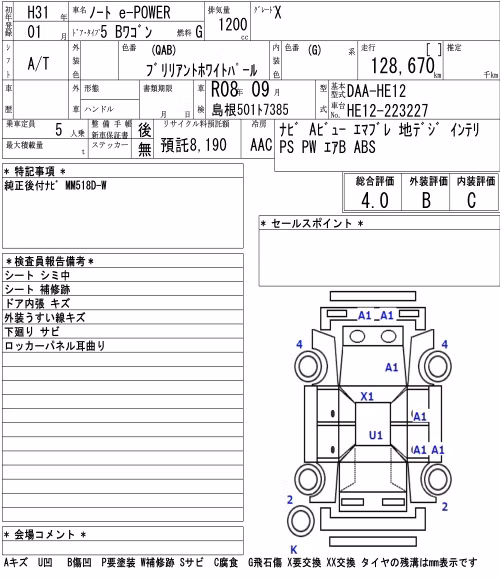 NISSAN NOTE