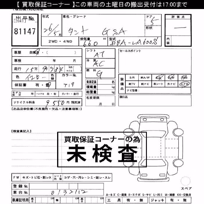 DAIHATSU TANTO