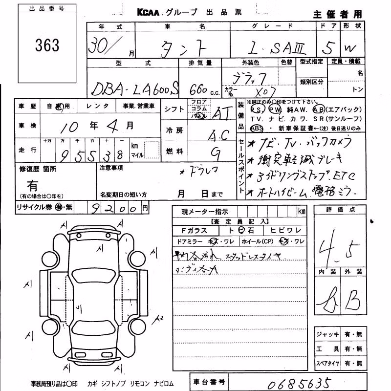DAIHATSU TANTO
