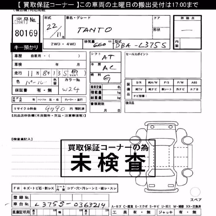 DAIHATSU TANTO